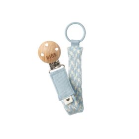 Bibs - Lantisor clip pentru suzeta, Baby Blue/Ivory