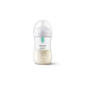 Biberon, Philips Avent, Natural Response, Cu supapa AirFree, 1 luni+, 260 ml, Fara BPA, Anticolici, Urs