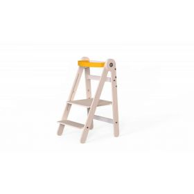 Turn de invatare pliabil MamaToyz Learning Tower din lemn, Galben