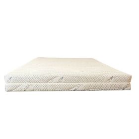 Saltea cu spuma poliuretanica Somnexpert Silver FORTE, 180x200, inaltime 20 cm, ortopedica, husa ioni argint lavabila, manere, fermitate mare