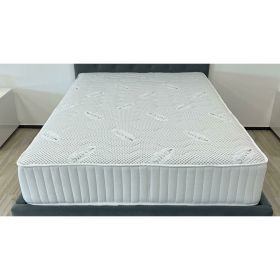 Saltea cu memorie si arcuri Silver Evolution Pocket Spring, Horeca, 90x200, inaltime 30 cm, husa cu ioni de argint, fermitate ridicata
