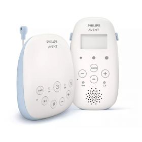 Interfon bebelusi, Philips Avent, Fara interferente, Cu lumina de veghe, Cu melodii, Cu tehnologie DECT, Pana la 24h capacitate de functionare, 0 luni+, Alb