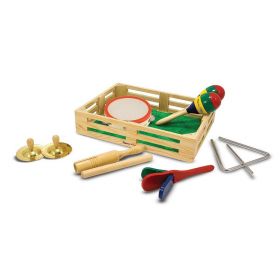 Melissa & Doug Set De Instrumenteuzicale Din Lemn