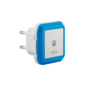 Lampa de veghe, Chicco, Cu LED, Cu pornire si oprire automata, Cu trei intensitati ale luminii, 0 luni+, Albastru
