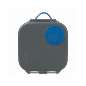 Caserolă compartimentată Mini Lunchbox, b.box, gri cu albastru