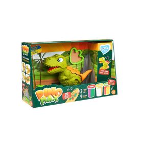 Set plastilina, accesorii si jucarie pentru modelaj Lovin - Dino Max