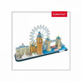 Cubic Fun - Puzzle 3D Londra 107 Piese