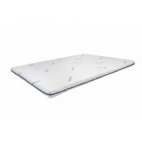 Topper 140x200, SomnoMed Antiacaria, pentru alergici, H 7cm, husa detasabila si lavabila