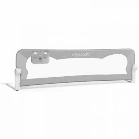 Bariera de siguranta pentru pat, Nukido, Bed Rail, 150 x 42 x 35 cm, Gri