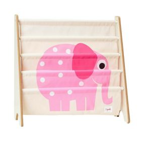 3 sprouts - Raft organizator de carti pentru copii, Elefant,