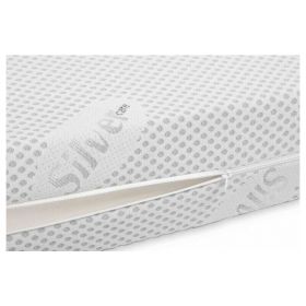 Husa Saltea Silver Forte 140x200x20 cm, lavabila, cu fermoar