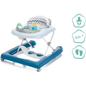 Premergator cu jucarie Zig Zag Blue Fillikid