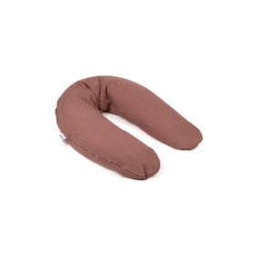 Doomoo - Perna mare 3 in 1 Comfy Big Tetra Brick din bumbac organic: perna gravide, suport pentru hranire, suport pentru bebe