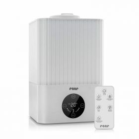 Umidificator ultrasunete cu automatizare si lumina de noapte, telecomanda , afisaj temperatura si umiditate, temporizator, Reer 94060
