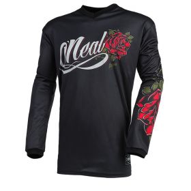 Bluza Femei O'Neal Element Women Roses - M, Negru-Rosu