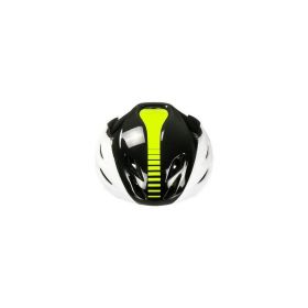 Casca Road Polisport Aero Marime M Alb/Negru/Galben