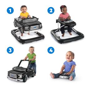 Premergator interactiv, Bright Starts, Ford F-150, Cu elemente detasabile, Utilizat ca premergator si antemergator si masinuta individuala, Cu sunete si lumini, 6 luni+