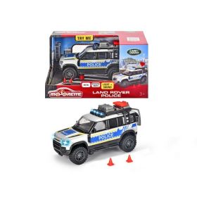 MAJORETTE MASINA DE POLITIE LAND ROVER CU LUMINI SI SUNETE