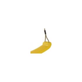 Leagan, Dice, Swing Seat, Fara spatar, Cu franghie PP, Cu inaltime reglabila pana la 240 cm, Pana la 70 kg, 3 ani+, Yellow