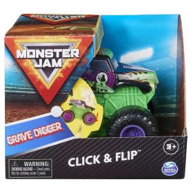 Spin master - MONSTER JAM GRAVE DIGGER SERIA CLICK FLIP SCARA 1 LA 43