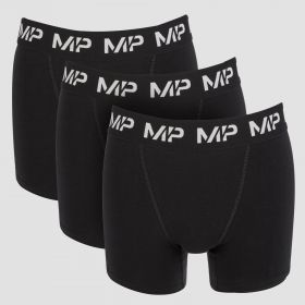 Boxeri MP pentru bărbați - Negru (3 perechi) - XXS