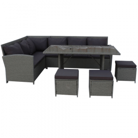 Set gradina, gri, STARK