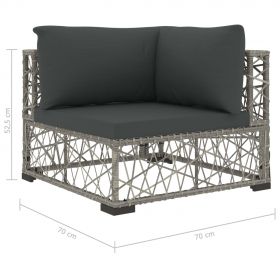 Set mobilier de gradina cu perne