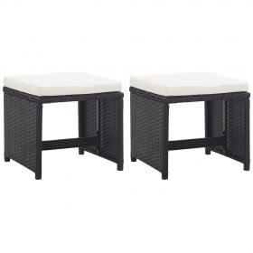 Taburete de gradina cu perne