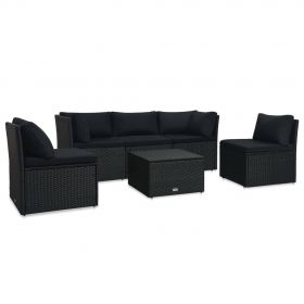 Set mobilier de gradina cu perne