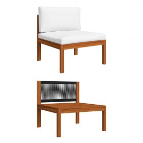 Set mobilier gradina cu perne