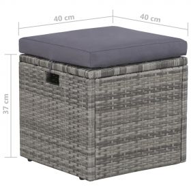 Set mobilier de exterior cu perne