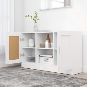 Servanta, alb, 120 x 30,5 x 70 cm, PAL-802777