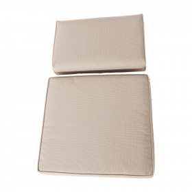 Set de gradina din rattan, 3 piese, maro/bej, RODEN