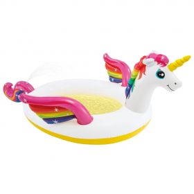 Intex Piscina cu pulverizare Unicorn, 272 x 193 x 104 cm