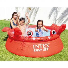 Intex Piscina gonflabila Happy Crab Easy Set, 183 x 51 cm