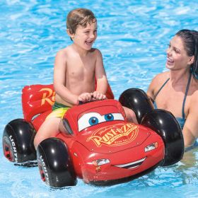 Intex Jucarie de piscina Cars ride-on, roIu, 84x109x41 cm