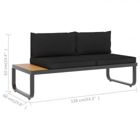Set canapea de gradina coltar cu perne