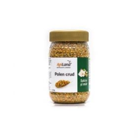 Polen crud de salcie și măr
