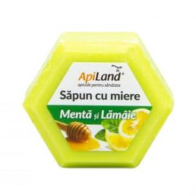 Săpun cu miere, mentă și lămâie
