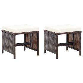 Set scaune de gradina si taburet