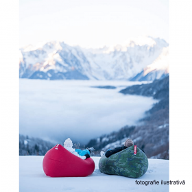 Geanta scaun gonflabila / geanta lenesa, roz, LEBAG