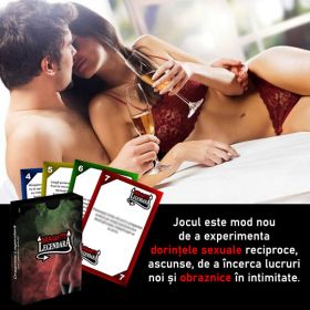 Dragoste Legendara - Joc erotic pentru cupluri si adulti, Set de 60 carti de joc si peste 80 de provocari sexuale unice