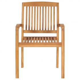 Scaune gradina, perne gri model carouri, 2 buc., lemn masiv tec