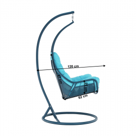 Balansoar suspendat, neomint / verde, TALISE