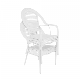Set de gradina 1+4, alb, KOVEN