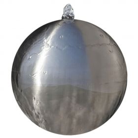 Fantani sferice de gradina cu LED-uri