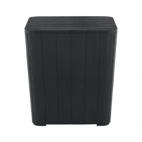 Cutie / masa de depozitare pentru gradina, neagra, IBLIS