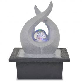 Fantana de interior cu iluminare LED