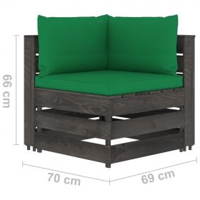 Canapea de gradina cu 3 locuri
