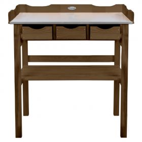 Esschert Design Masa plantare rasaduri cu sertare